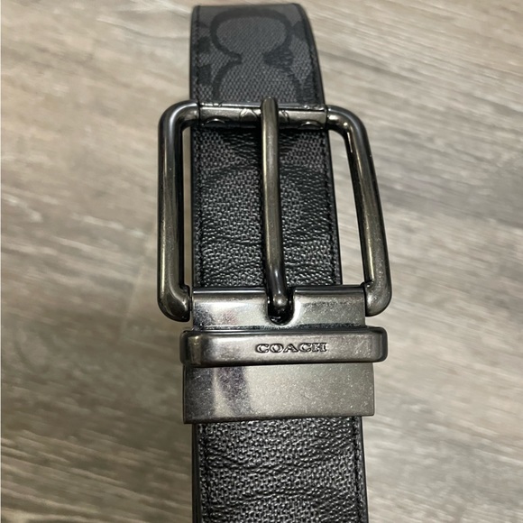 Men’s Coach Reversible Belt 38” - Picture 8 of 11
